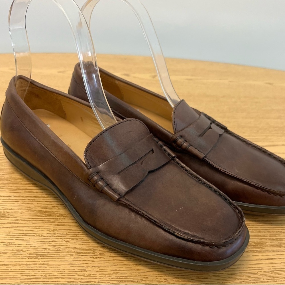 Roberto Botticelli Italian leather penny loafers 37 EU
